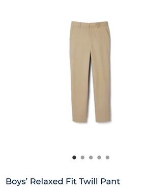 French Toast Boys’ Relaxed Fit Twill Pant